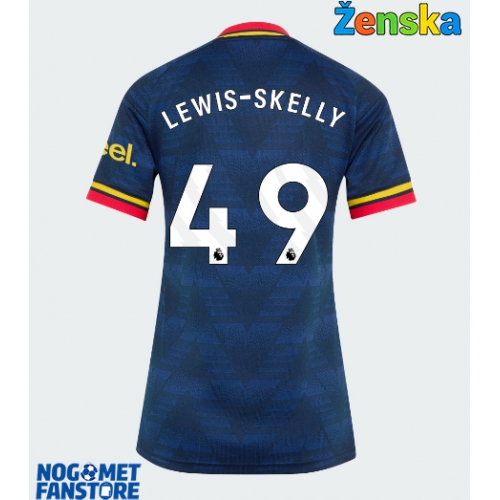 Arsenal Myles Lewis-Skelly #49 Gostujuci Dres za Ženska 2026-27 Kratak Rukav